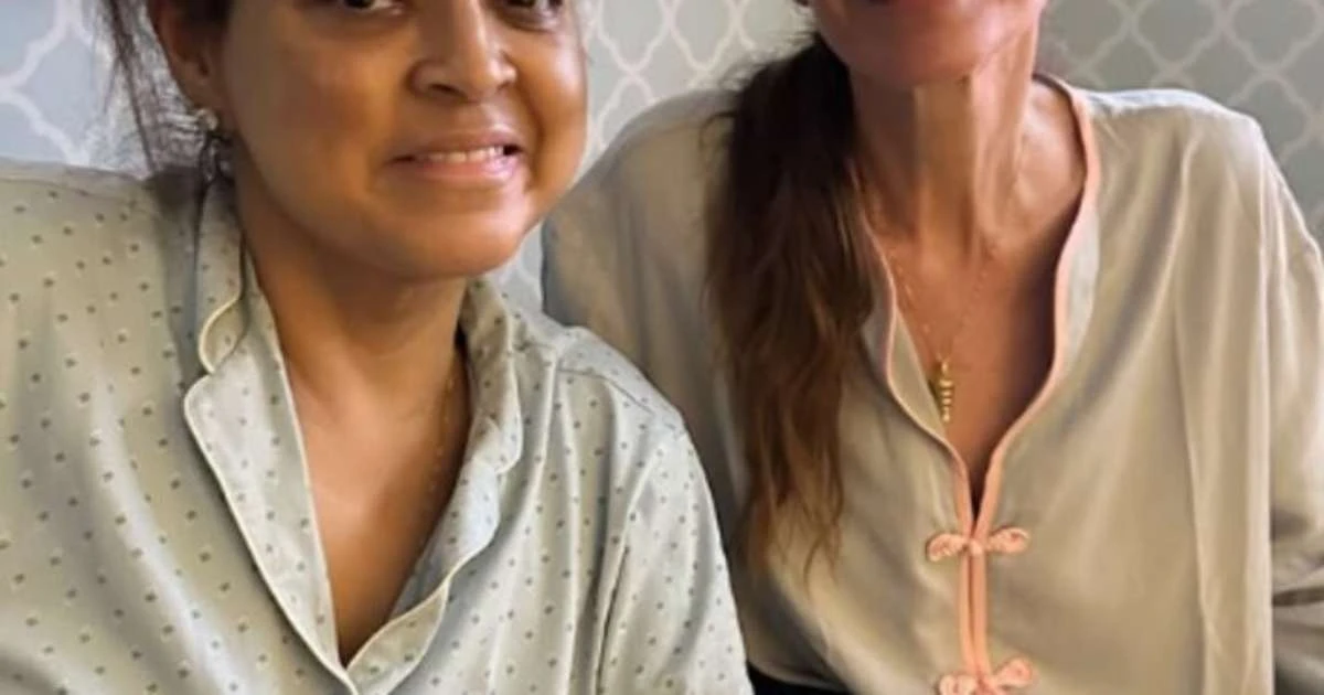 Preta Gil aparece em foto ao lado de Flora Gil durante tratamento nos EUA: 'Pertinho dela'