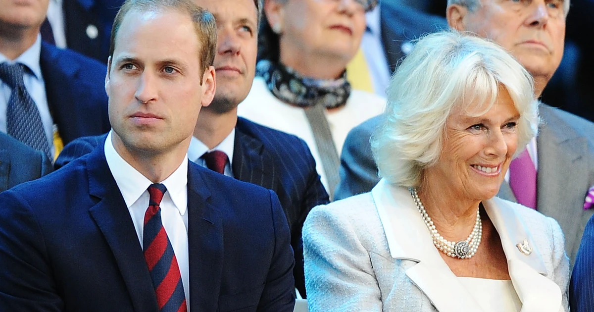 Quase ninguém sabe, mas o primeiro encontro do Príncipe William com a madrasta Camilla aconteceu no 'susto' e 9 meses após a morte de Princesa Diana