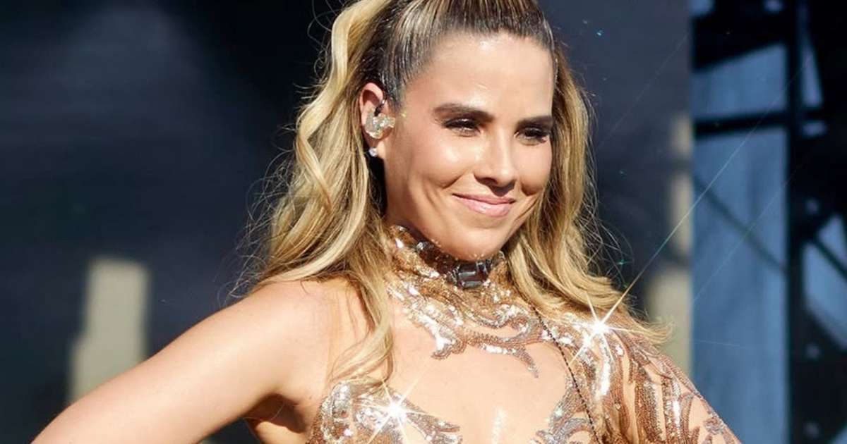 Exagero? Wanessa Camargo usa vestido caríssimo com cristais em festa de Virginia; confira