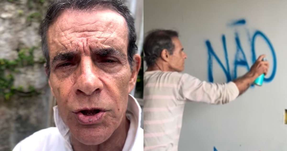 Ator Mário Gomes revisita mansão e desabafa sobre despejo polêmico: 'Me roubaram'