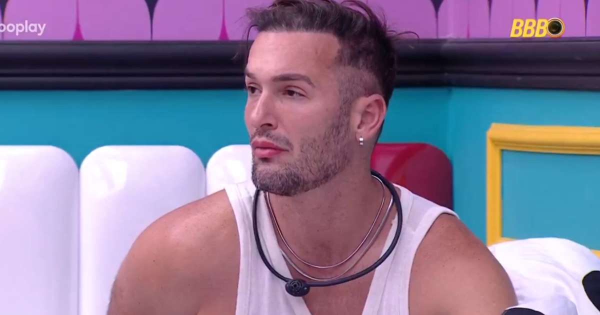 BBB 25: Diego Hypolito reage ao Seu Fifi e se desespera com fofocas: 'Postura'