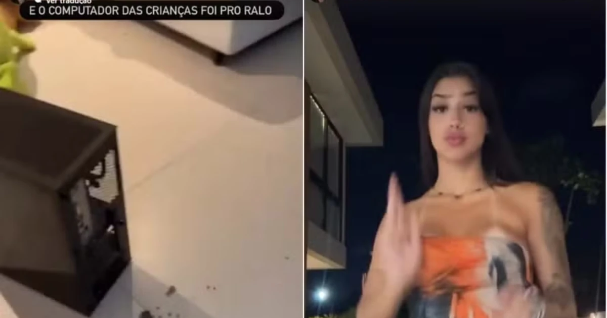 Bia Miranda faz dancinha após mostrar casa que sofreu busca e apreensão da polícia