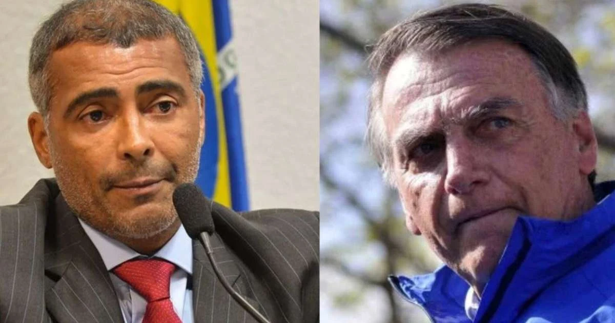 Romário quebra silêncio após boatos de rompimento com Bolsonaro: 'Não devo...'