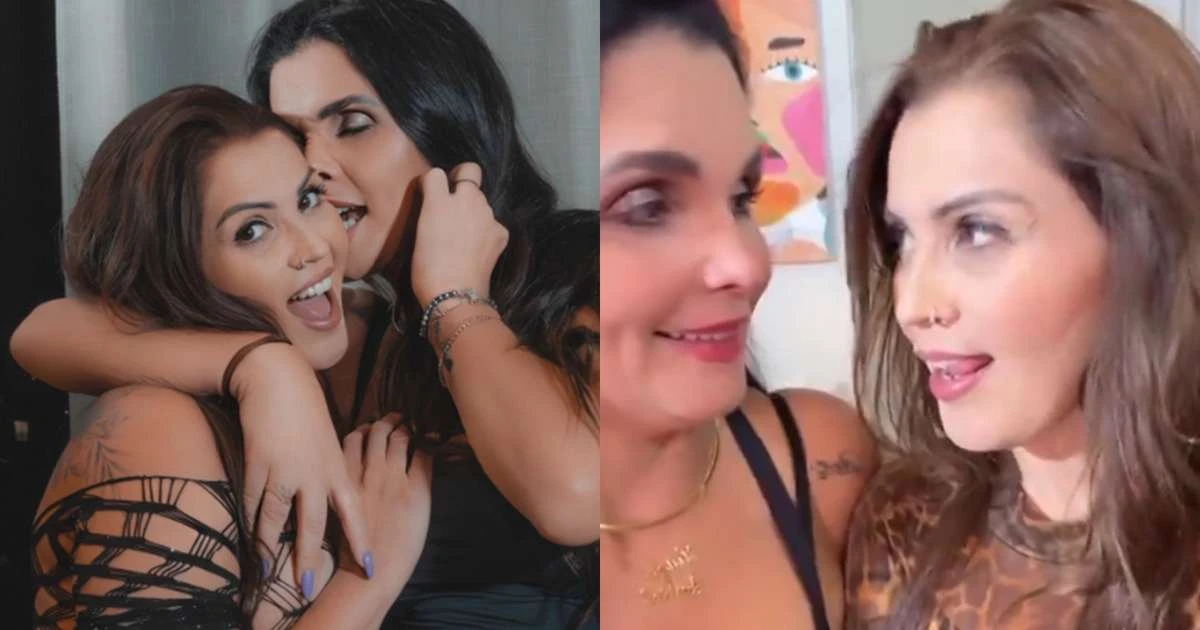 Luiza Ambiel grava filme picante com fã mulher: 'Achou que eu não ia responder'