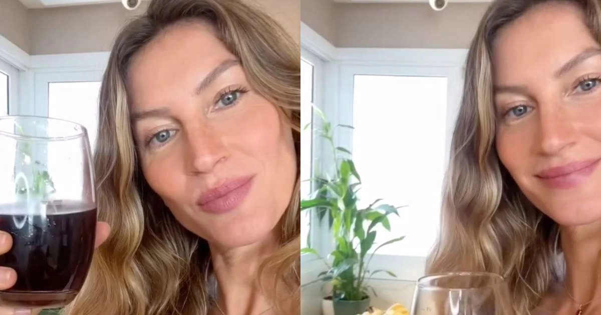 Chá gelado com limão, gengibre e truque com xarope: Gisele Bündchen inicia o dia tomando essa 'bomba de vitaminas' para a saúde e imunidade