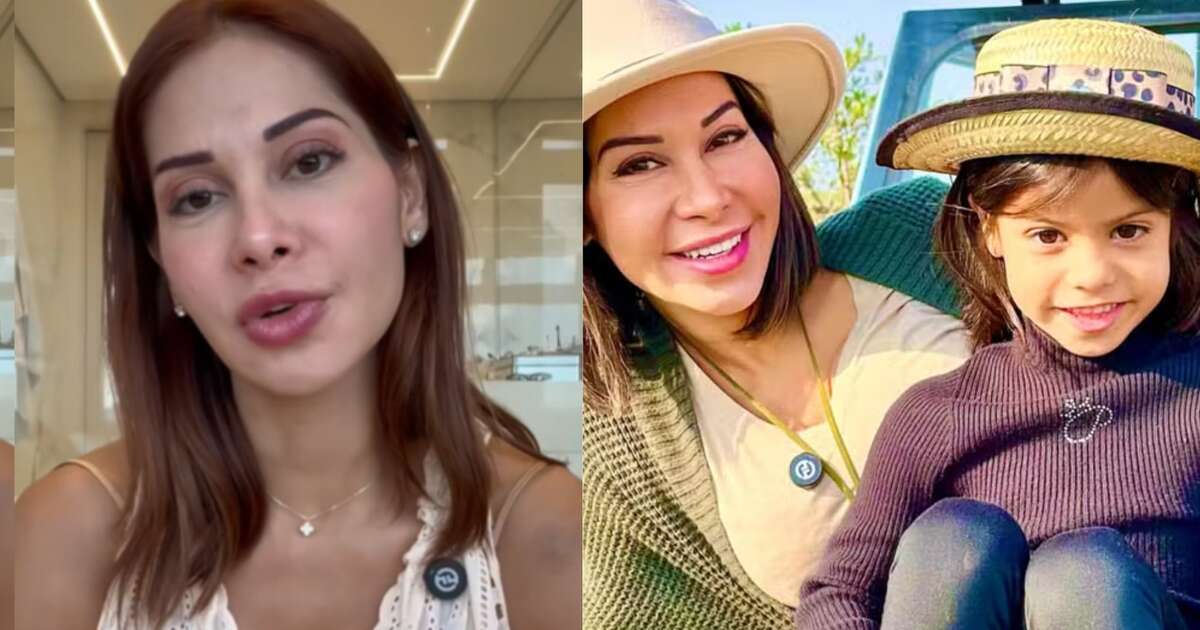 Maíra Cardi desabafa sobre relação com a filha de 6 anos: 'Está muito difícil'