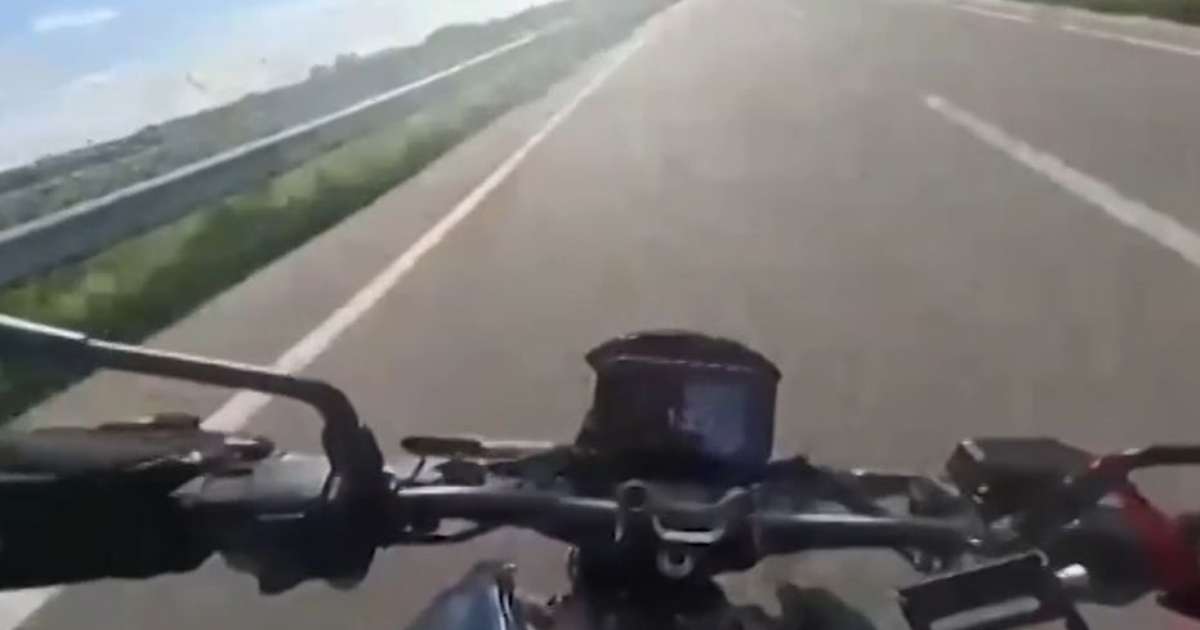 Motociclista grava acidente a 184 km/h em que perde controle e morre no Ceará