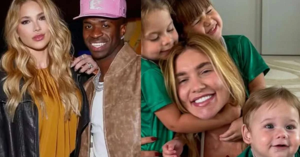 Virginia fala pela primeira vez sobre encontro dos filhos com Vini Jr.: 'As crianças...'