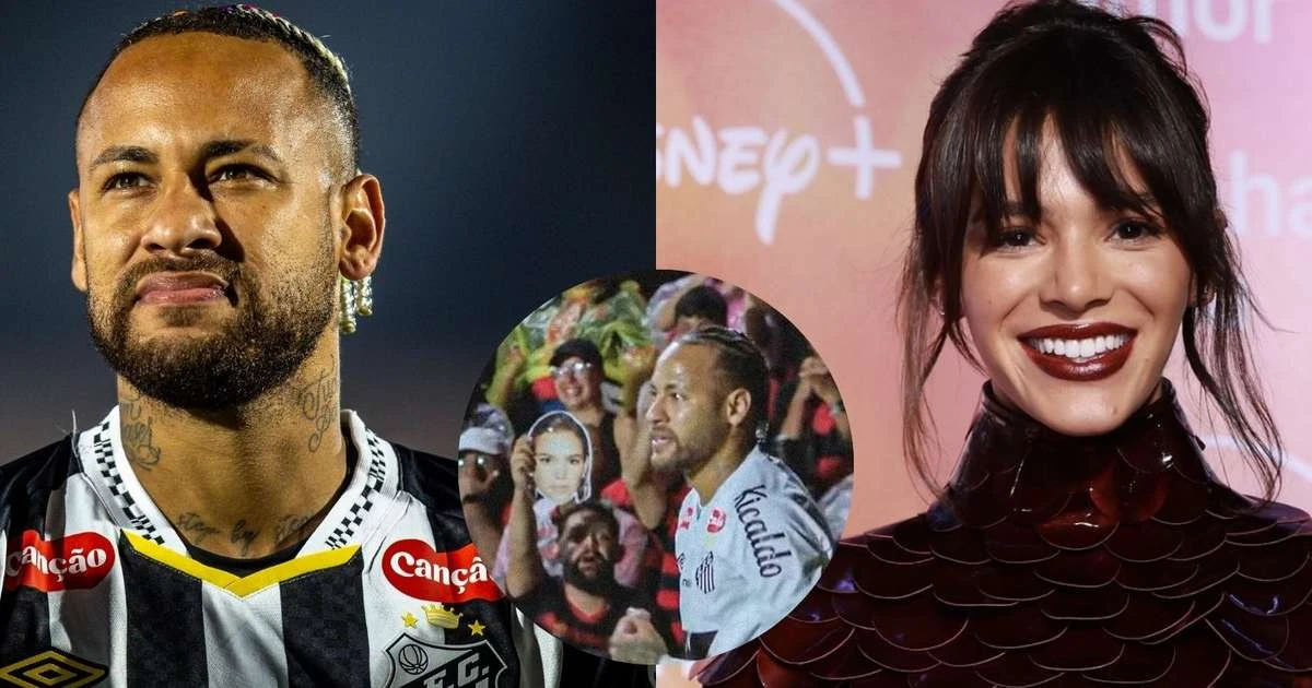 Zoeira sem limites: rosto de Bruna Marquezine é usado para provocar Neymar em partida do Santos contra o Sport e web reage. 'Vai fazer birra'