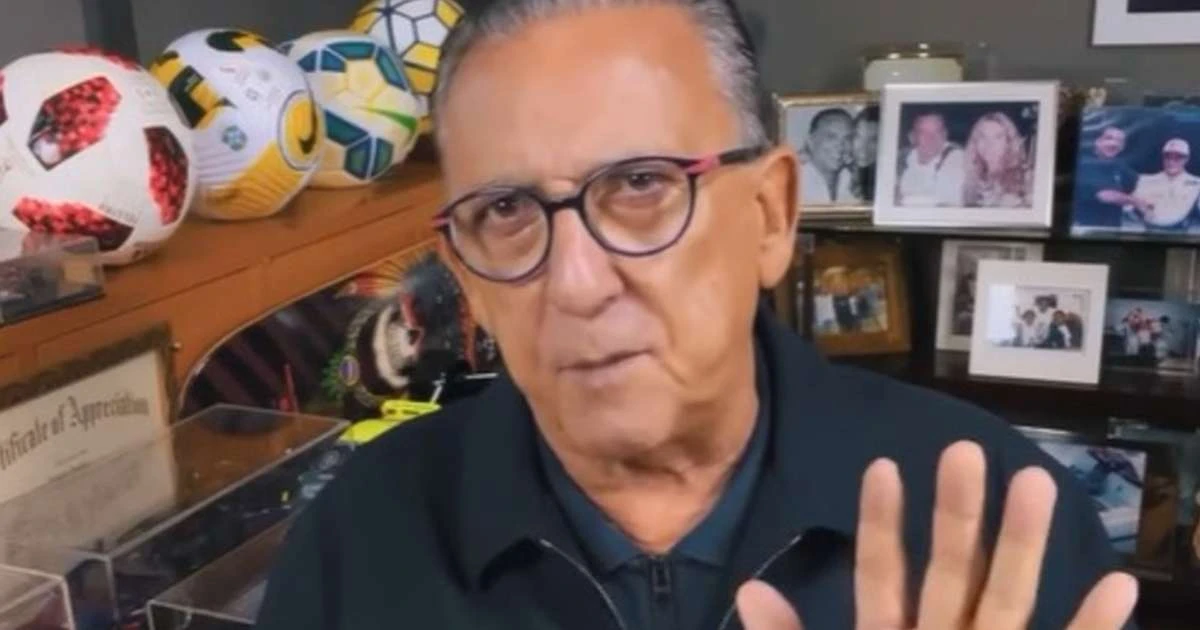 Galvão Bueno rompe o silêncio sobre boatos de aposentadoria: 'É dar boa noite à morte'