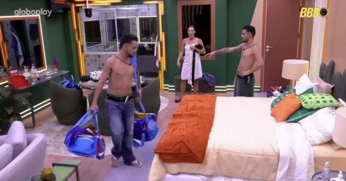 BBB25: João Gabriel rompe com o irmão após briga por causa de chapéu