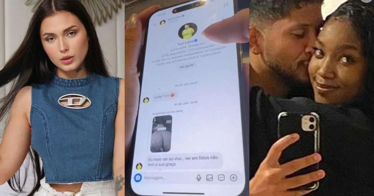 Gente? Ex de Iza, Yuri Lima flertou no direct com Fernanda Campos UMA SEMANA antes do término polêmico: 'Queria ver ao vivo'