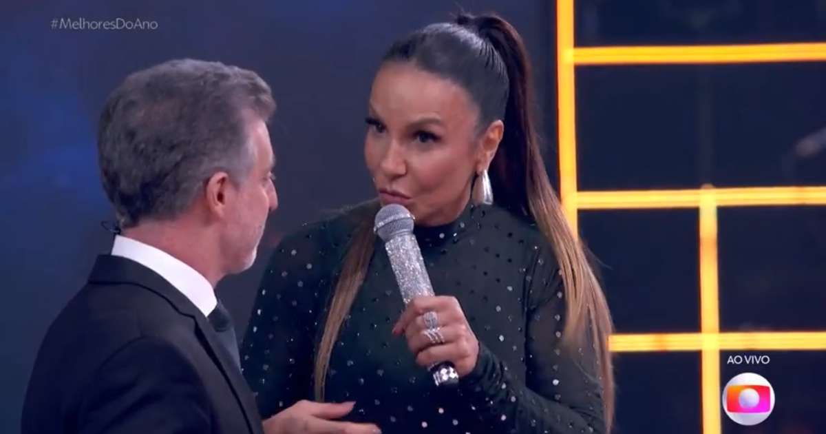 Luciano Huck faz revelação no Melhores do Ano e Ivete Sangalo cutuca: 'Deixou de ser careta'