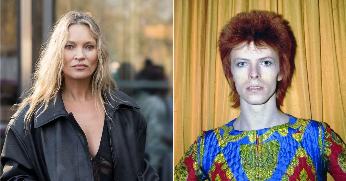 Kate Moss explora a metamorfose criativa de David Bowie em novo podcast