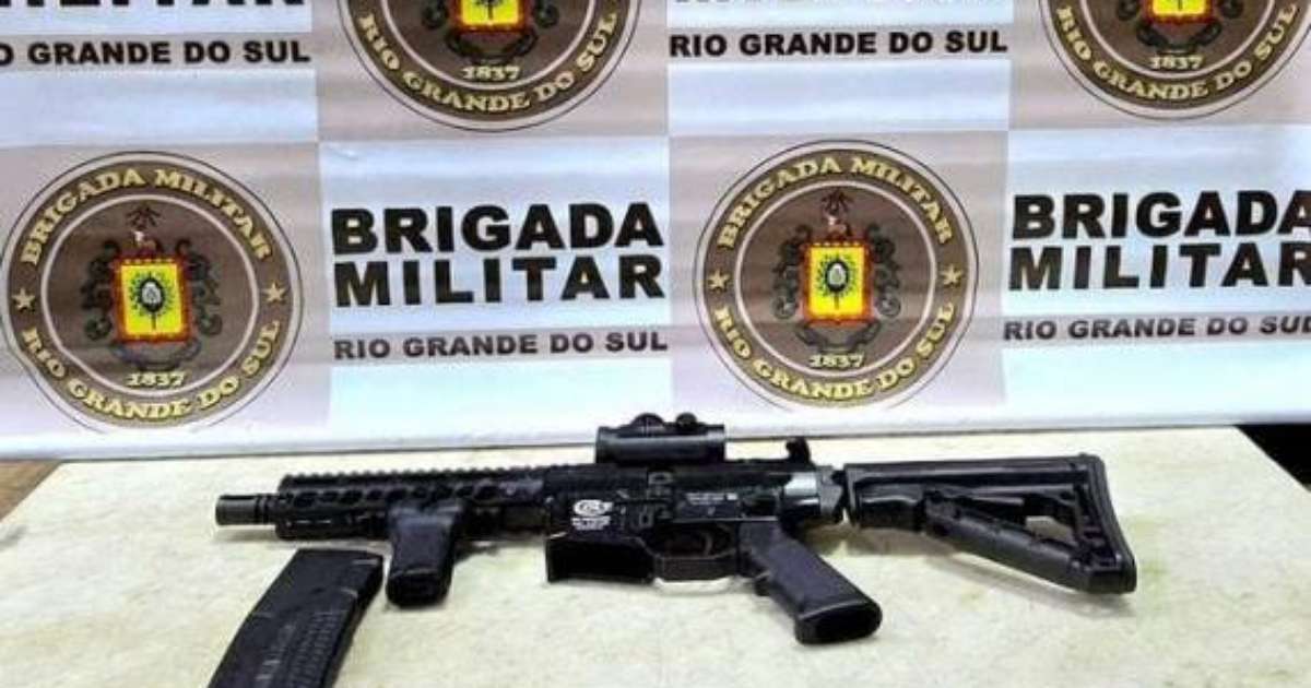 Homem é preso por porte ilegal de arma de uso restrito em Santo Cristo