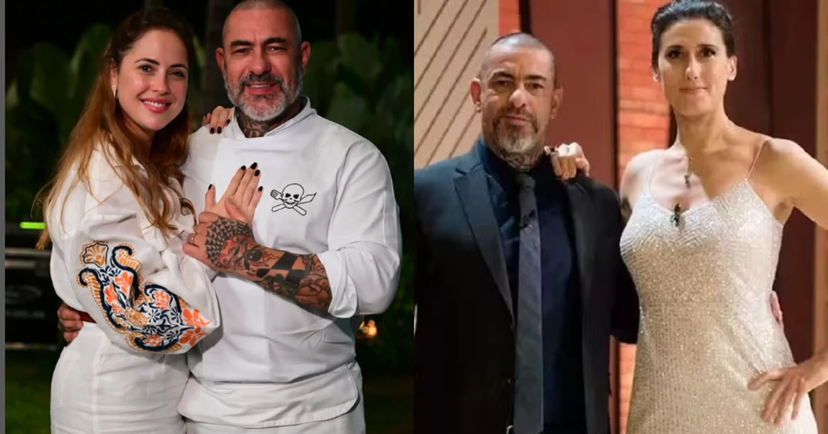 Esposa de Fogaça quebra o silêncio após rumores de affair com Paola Carosella