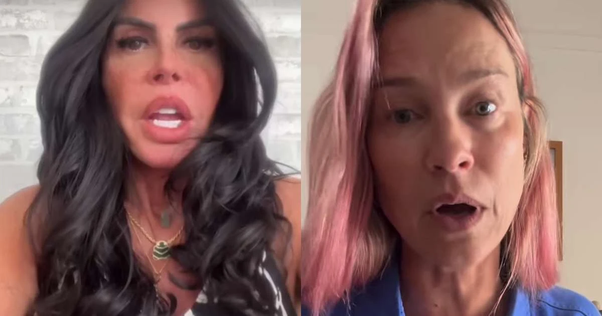 Gretchen ataca Luana Piovani após resposta debochada da atriz: 'Não tem argumento'