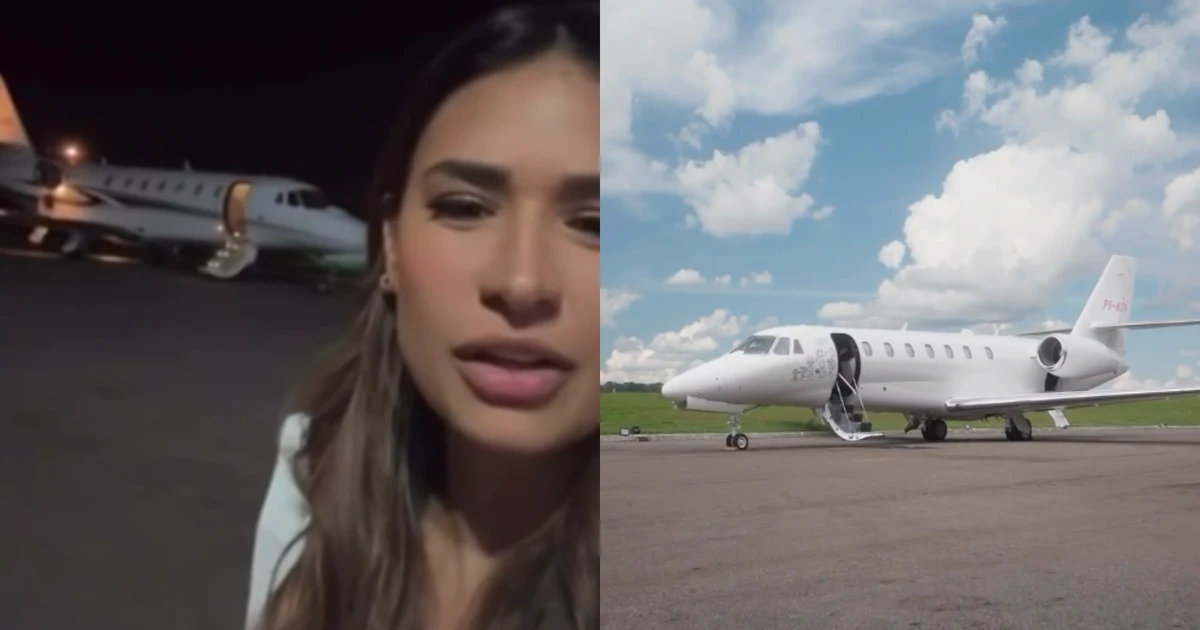Simone Mendes descobre que tem avião igual ao de Virginia Fonseca, avaliado em R$ 30 milhões