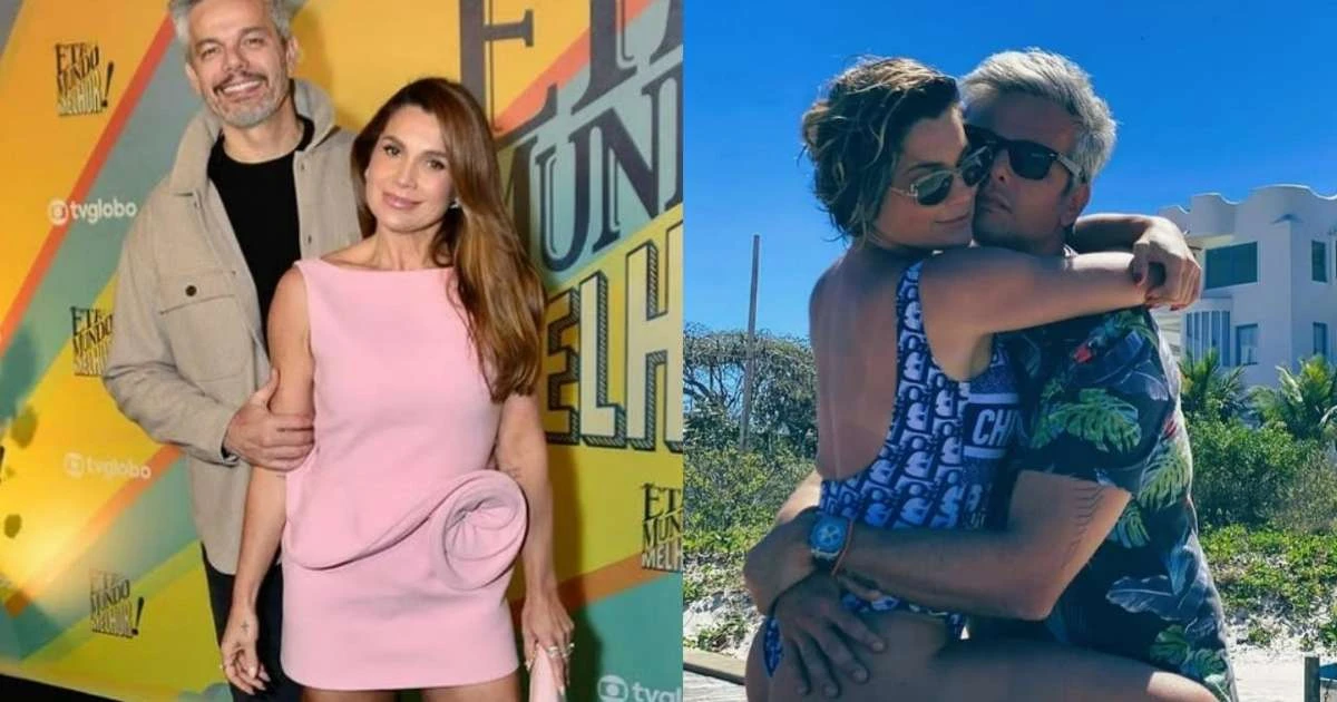 Otaviano Costa abre o jogo sobre vilãs de Flávia Alessandra: 'chega em casa e ainda bate em mim'