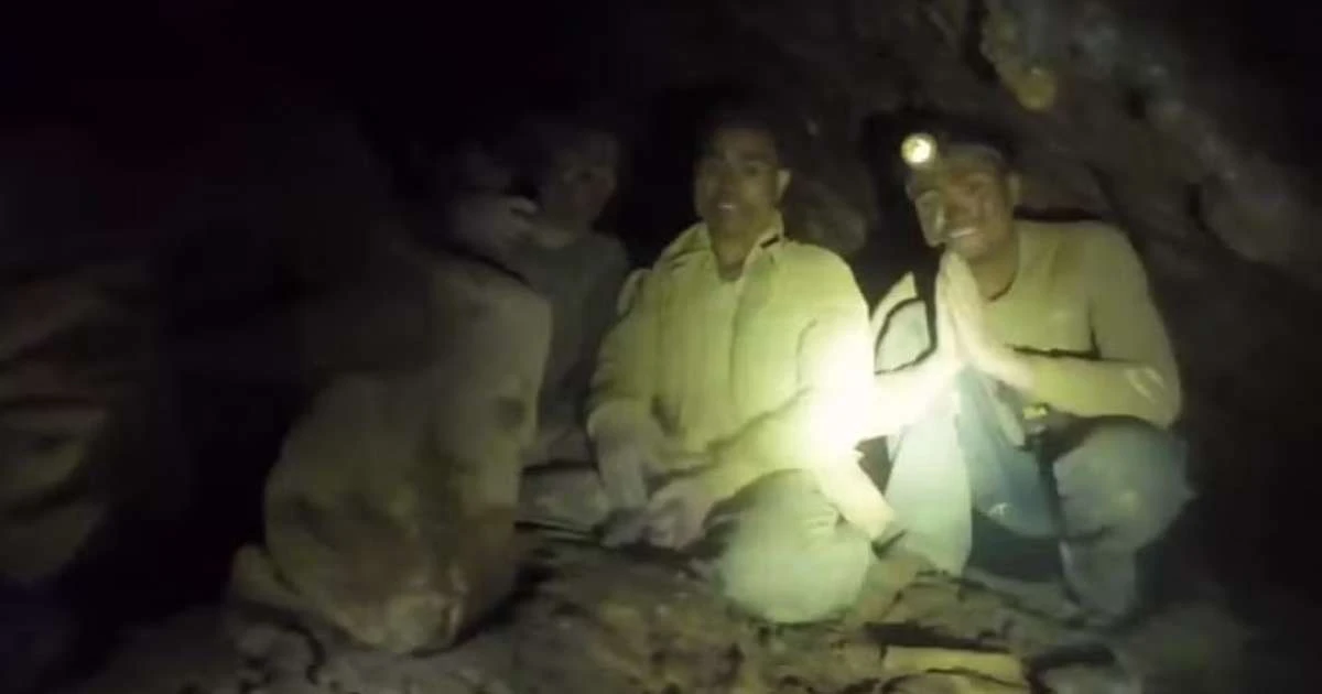Cinco das sete pessoas são encontradas com vida em caverna no Laos