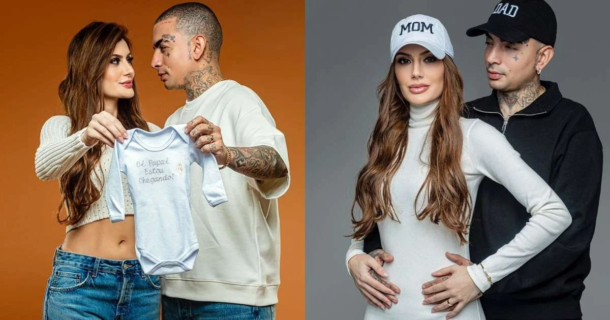 Grávida, noiva de MC Guimê é levada às pressas para hospital; veja o motivo