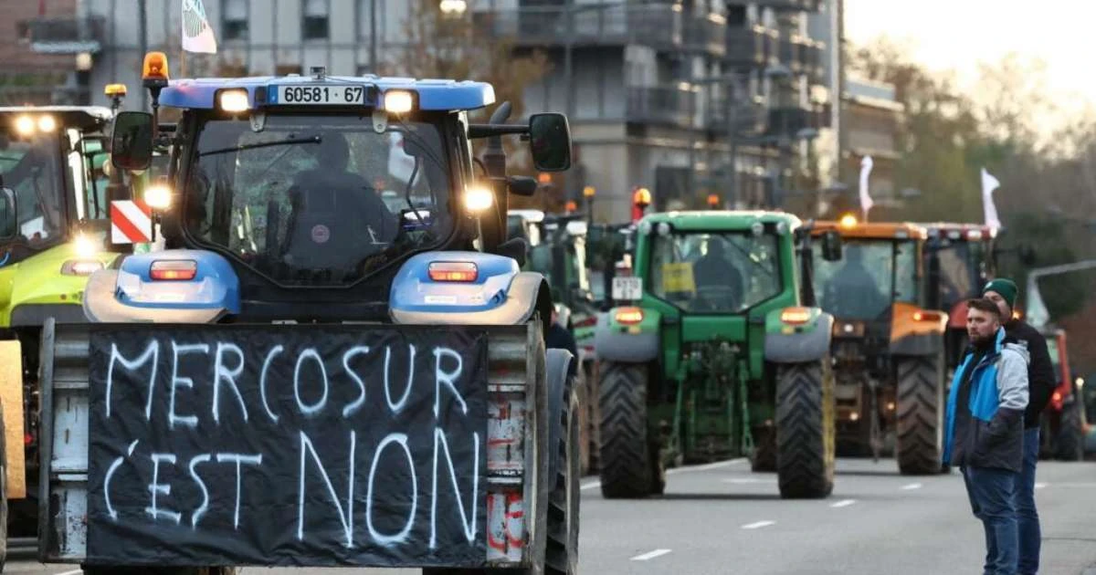 'Nunca aceitaremos': Acordo UE-Mercosul volta à pauta e acirra tensão entre agricultores e governo francês
