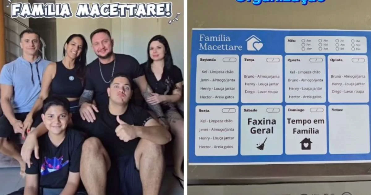 Família poliamorosa usa planilha para conciliar sexo e tarefas: 'Usam a Bíblia para nos julgar'