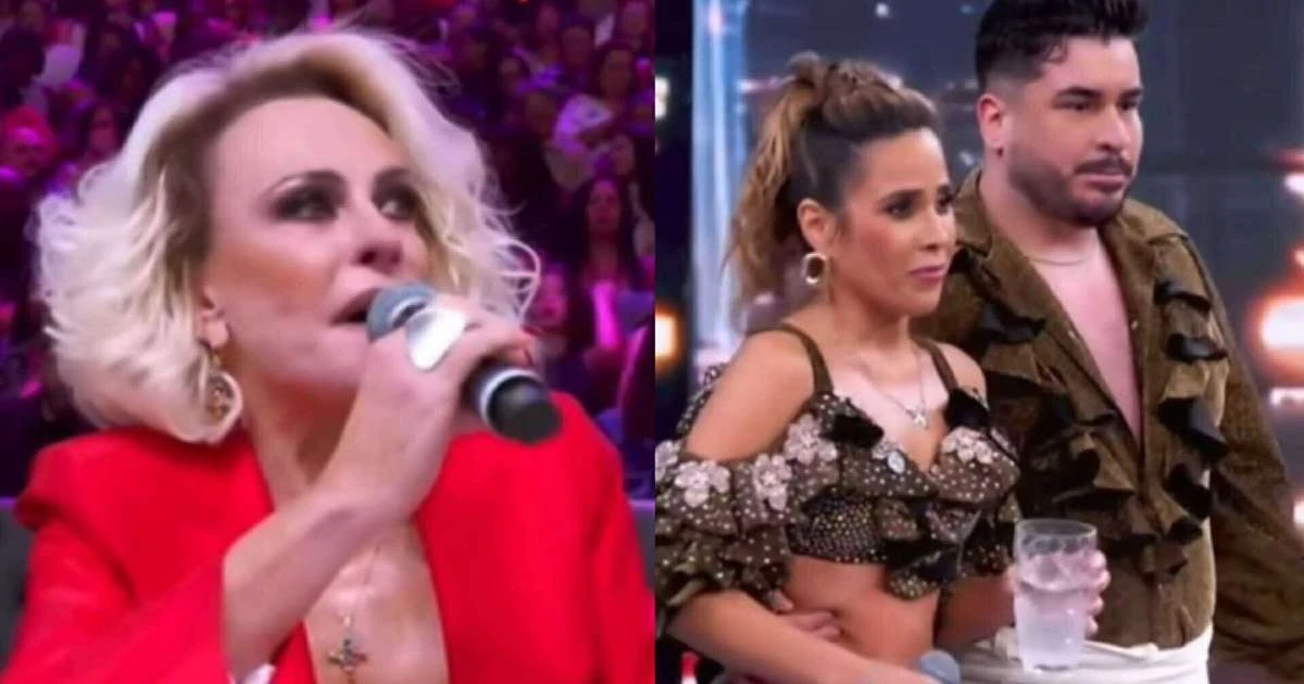 Ana Maria Braga chora e manda recado para Wanessa no 'Domingão': 'Vergonha'