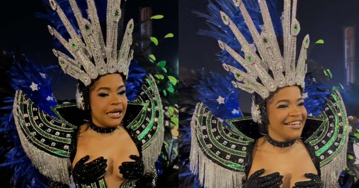 Rainha de bateria da Camisa Verde e Branco lamenta ausência de Gracyanne Barbosa no desfile