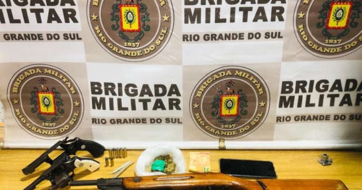 Brigada Militar prende três suspeitos de homicídio de jovem em Santa Maria