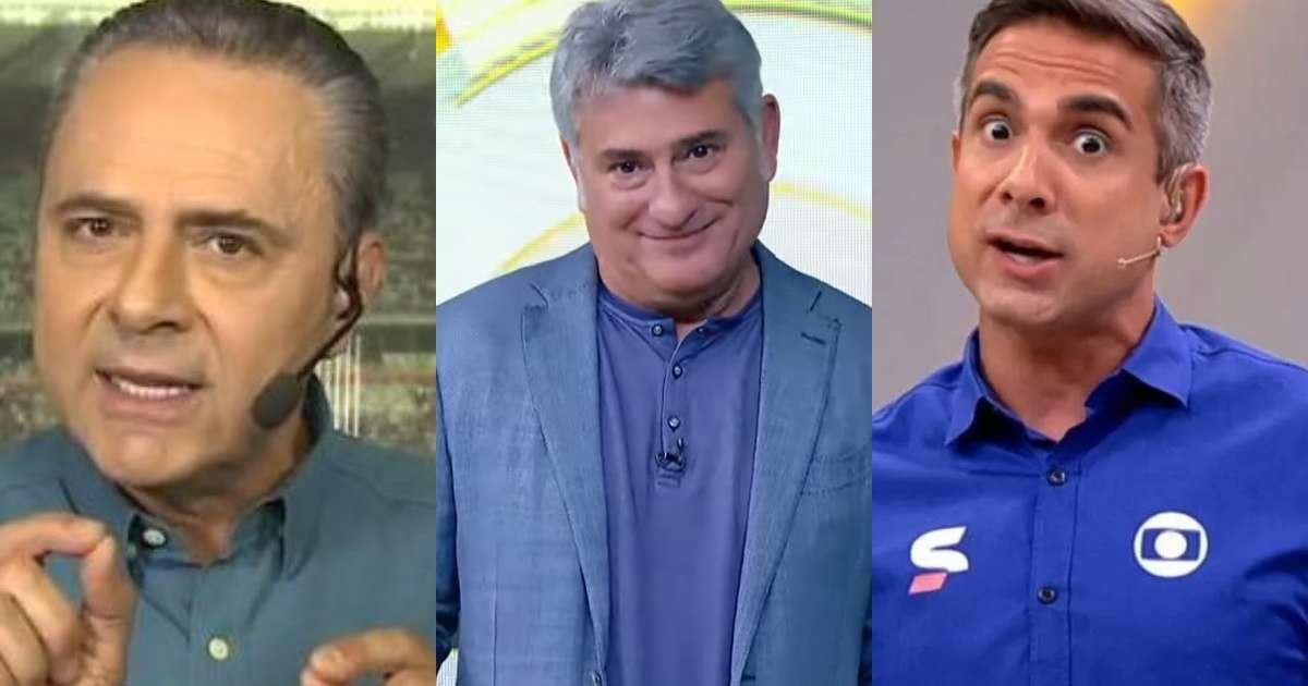 Com Galvão Bueno quase fora da Globo, quanto ganham os 3 principais narradores da TV?