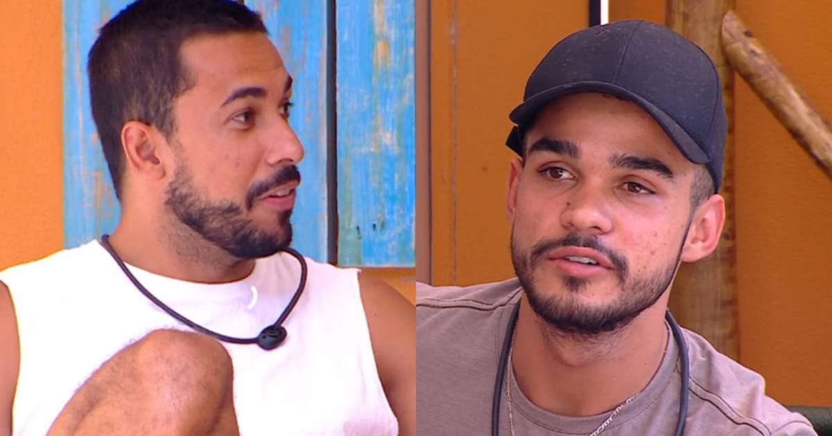 'BBB 25': Climão! Maike fala sobre Giovanna e leva sermão de brother: 'Dando em cima da Renata'