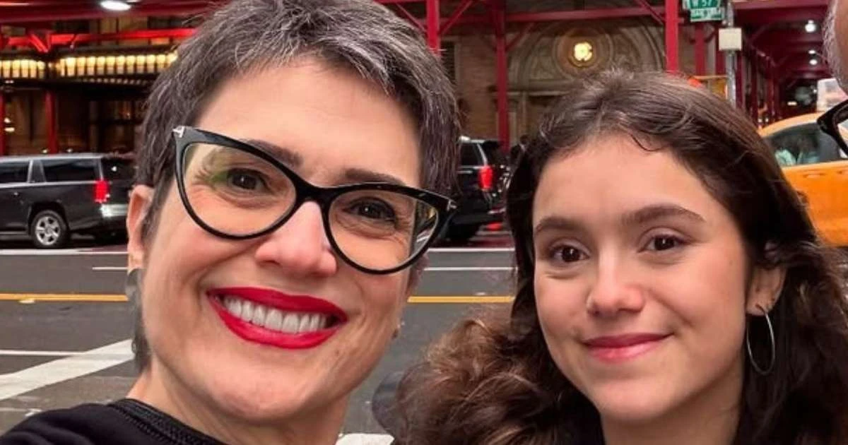 'Me doei por inteiro e recebi de volta...': a atitude emocionante de Sandra Annenberg após a filha assumir namoro beijando atriz
