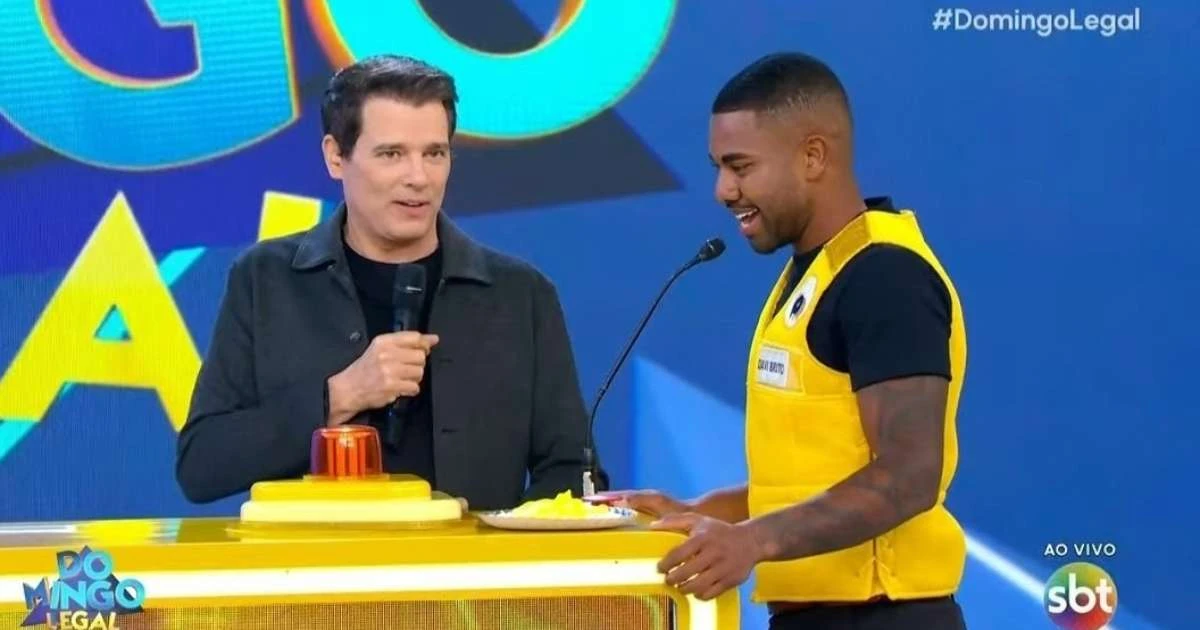 Erro de português do ex-BBB Davi viraliza no 'Passa ou Repassa': 'Sabe escrever?'