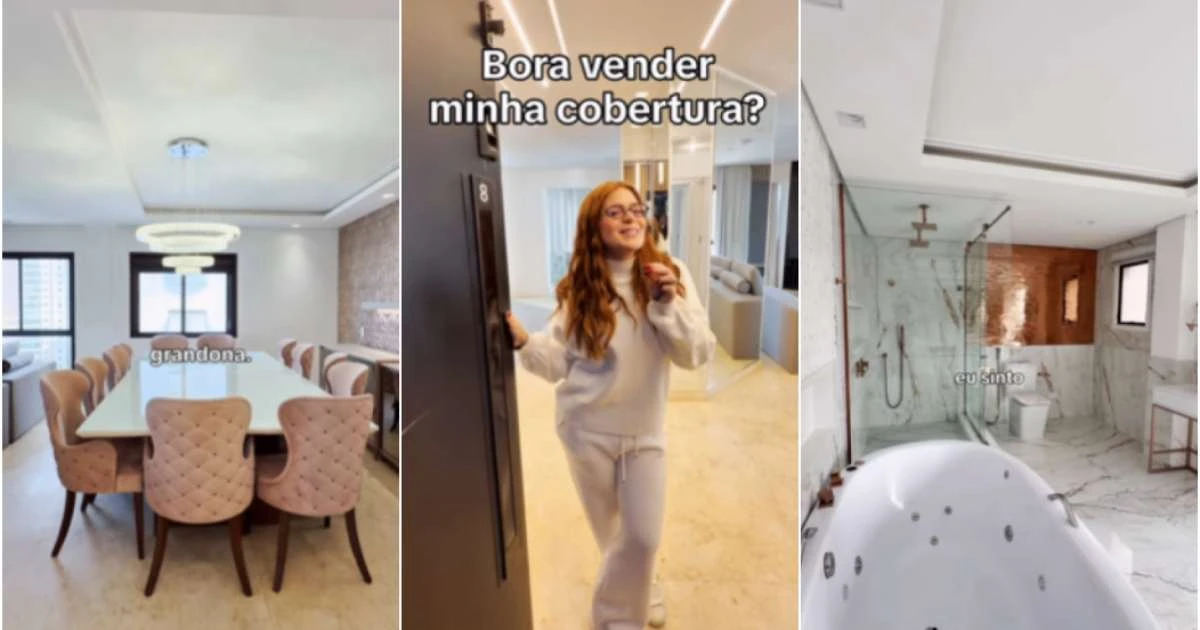 Viih Tube coloca cobertura à venda por R$ 3,5 milhões; veja detalhes do imóvel