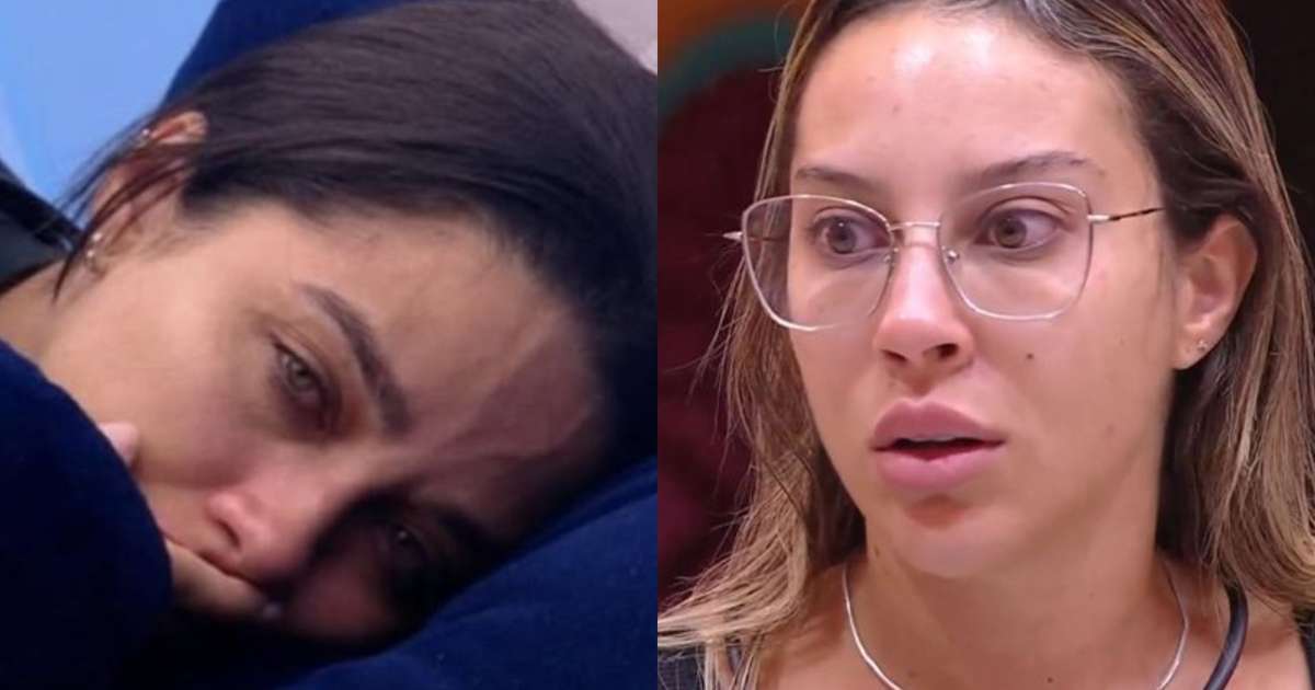 'BBB 25': Eva se desespera com saída de Renata e é consolada na casa