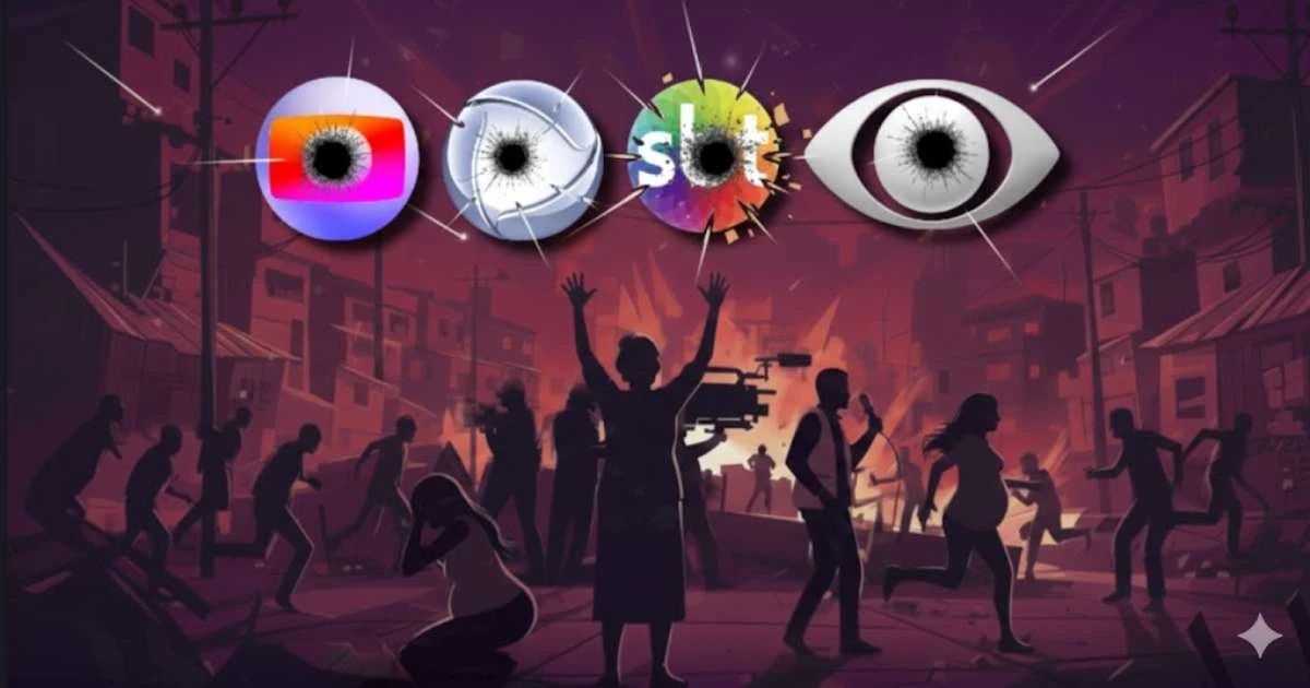 A delicada relação da TV com o crime: medo gera audiência, líderes de facções viram celebridades