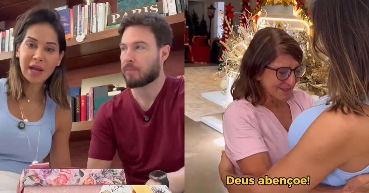 Maíra Cardi surpreende funcionários com cheque de R$ 10 mil para cada no Natal