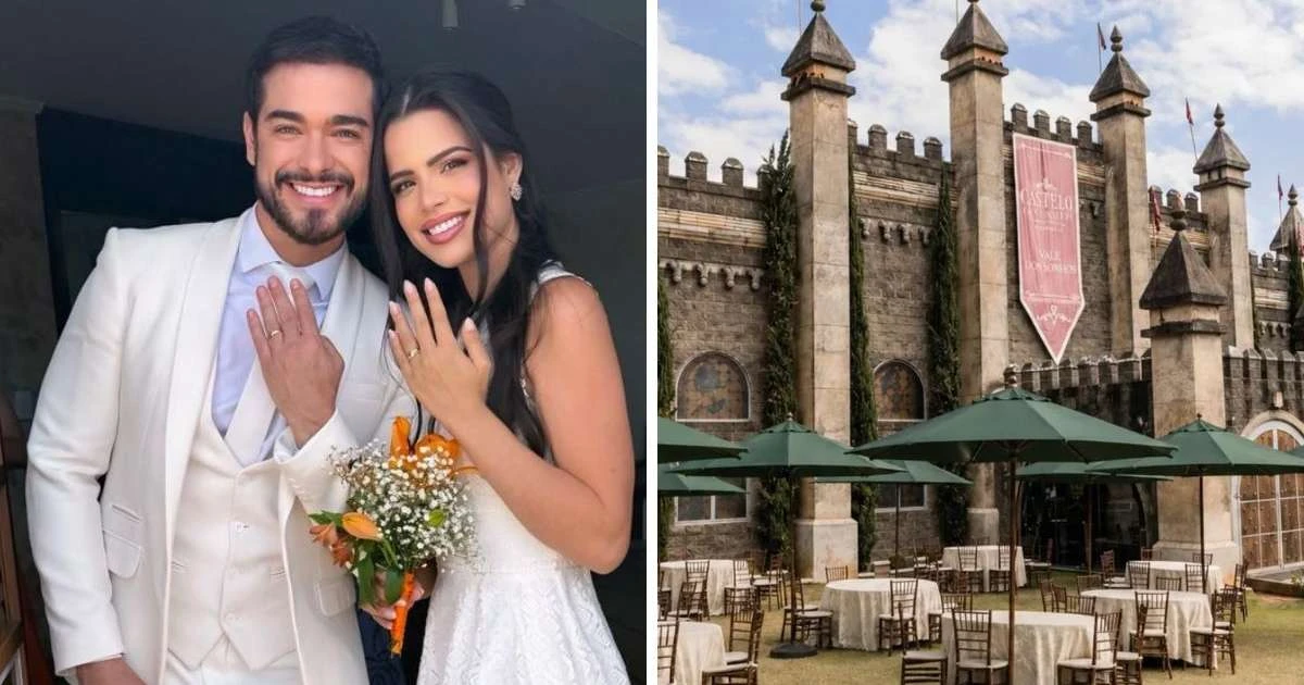Ex-Globo Sidney Sampaio investe R$ 500 mil para ter casamento luxuoso em castelo