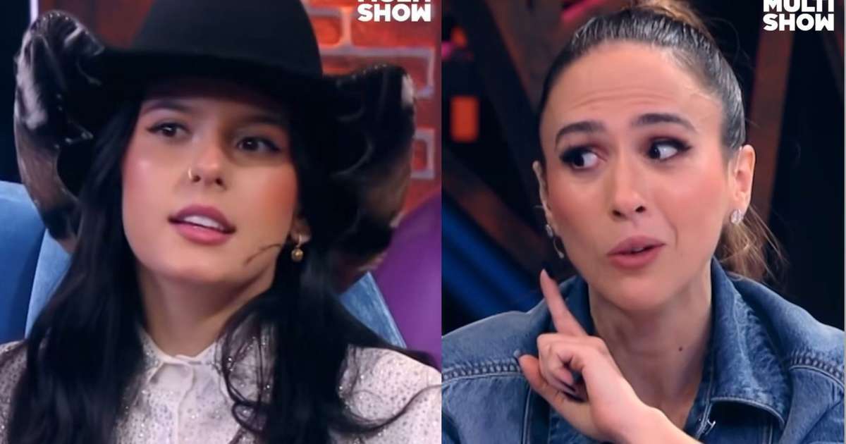 Climão? Ana Castela 'morre de vergonha' com perguntas de Tata Werneck