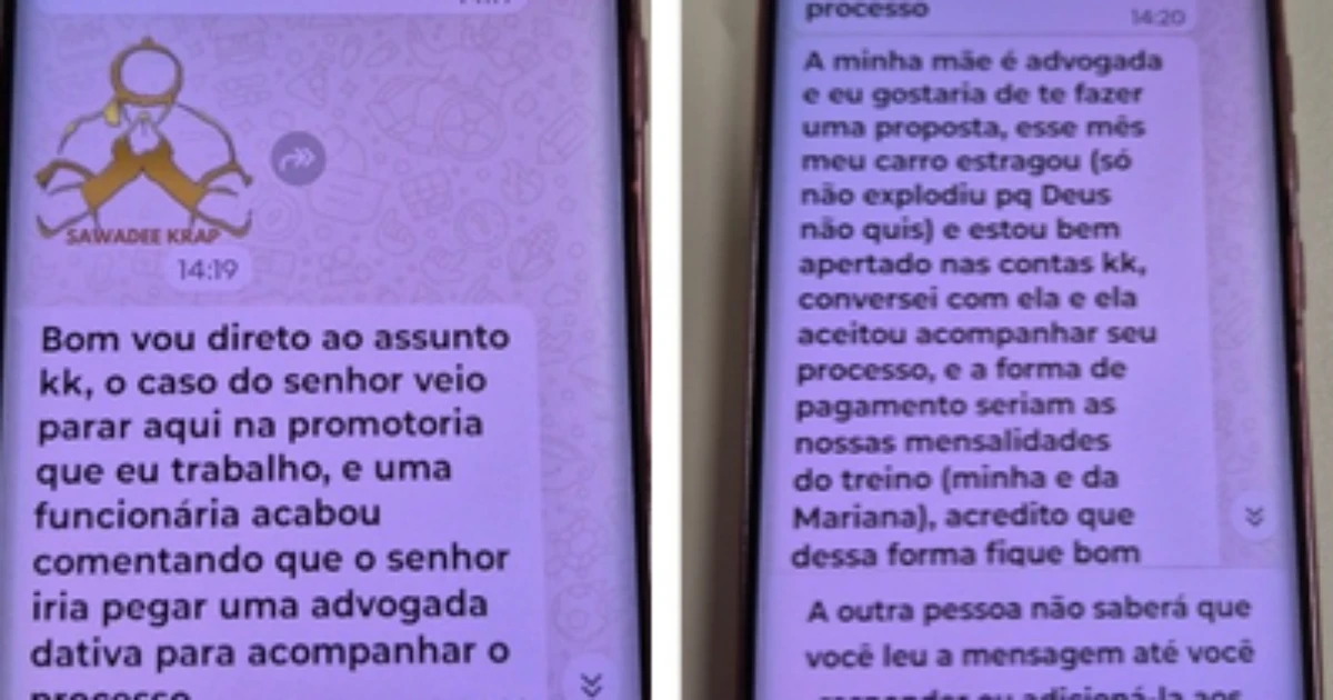 Estagiário do MPPR é denunciado após oferecer advocacia em troca de academia grátis a acusado de violência doméstica