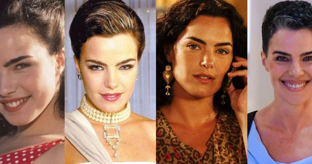 Antes e depois de Ana Paula Arósio: da 1ª novela aos 50 anos, atriz mudou completamente com o sumiço da fama e 26 fotos provam isso!