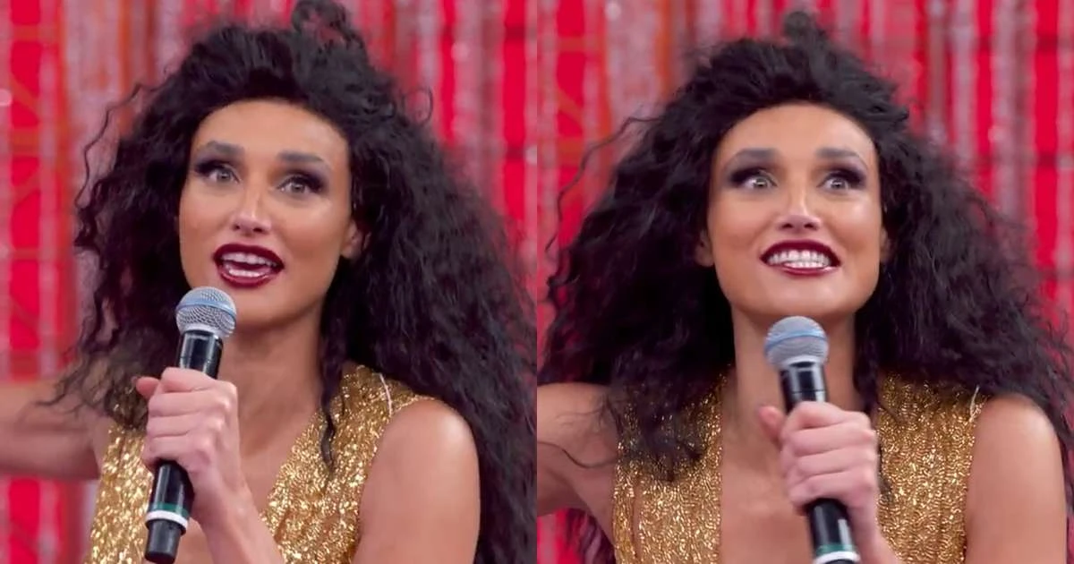 Débora Nascimento assume sexualidade ao vivo na Globo: 'Celebrando quem a gente é'