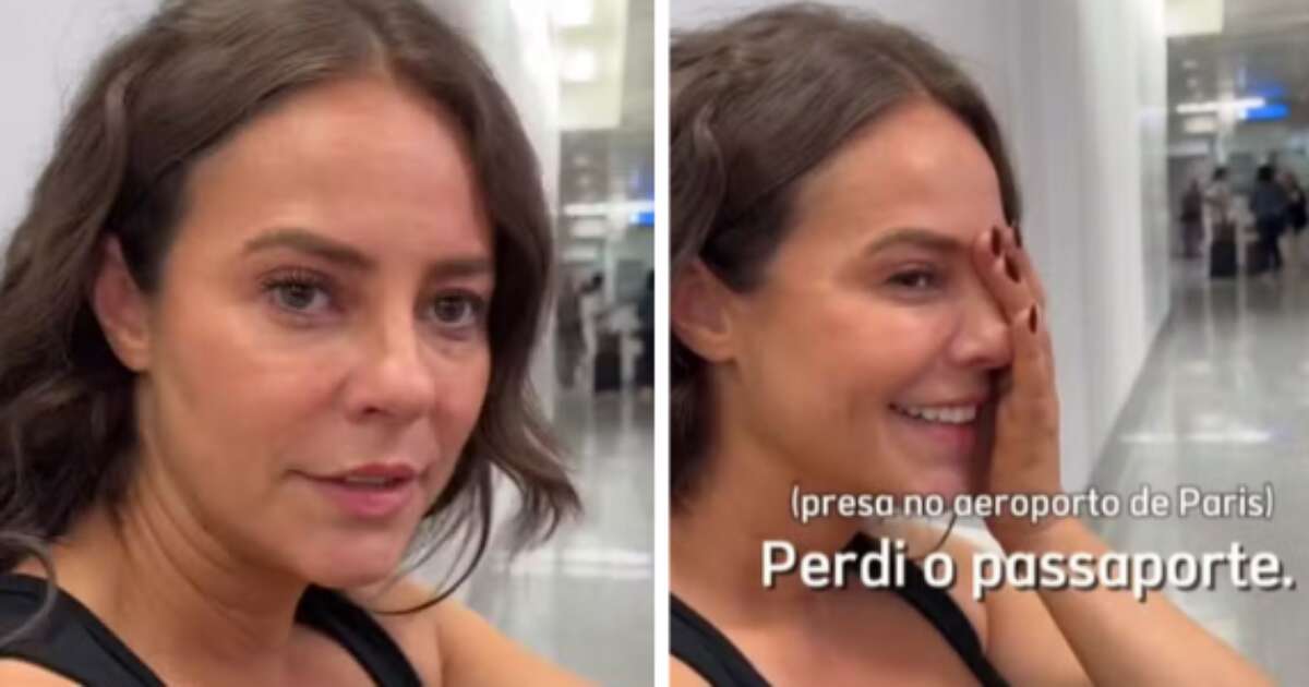 Paolla Oliveira perde o passaporte em viagem à França e fica 'presa no aeroporto'