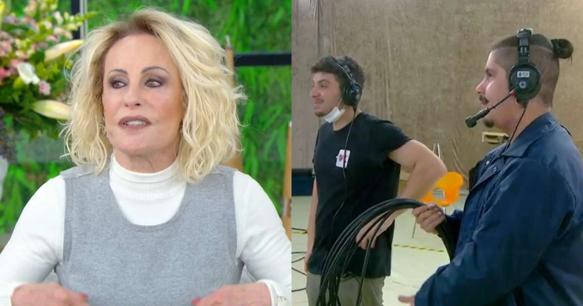 Ana Maria Braga passa raiva no Mais Você: 'Continue conversando vocês dois'