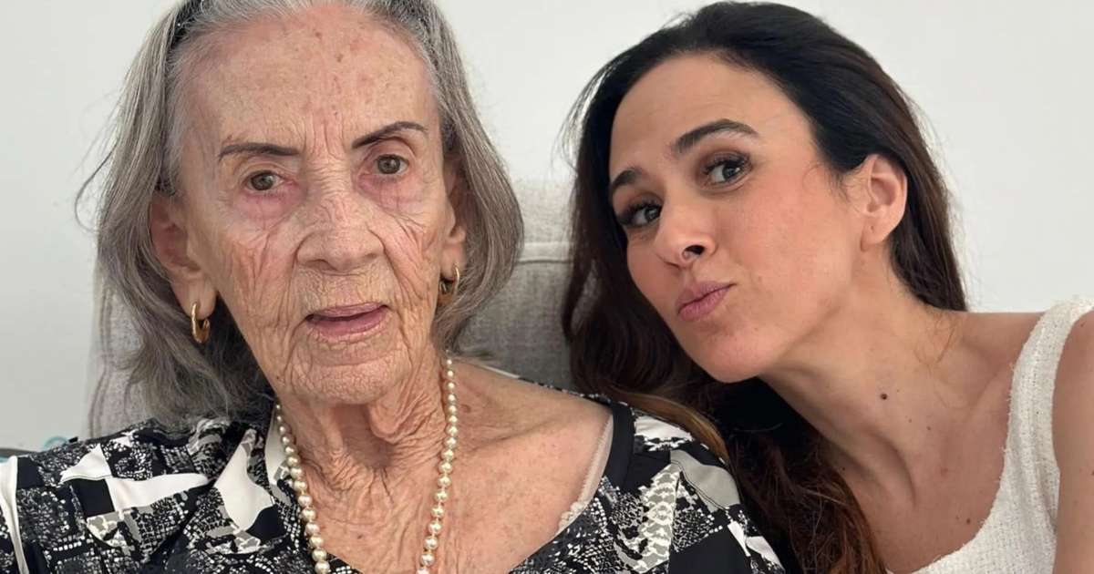 Tata Werneck lamenta morte da avó, Dona Vera: 'Honro a sua passagem'