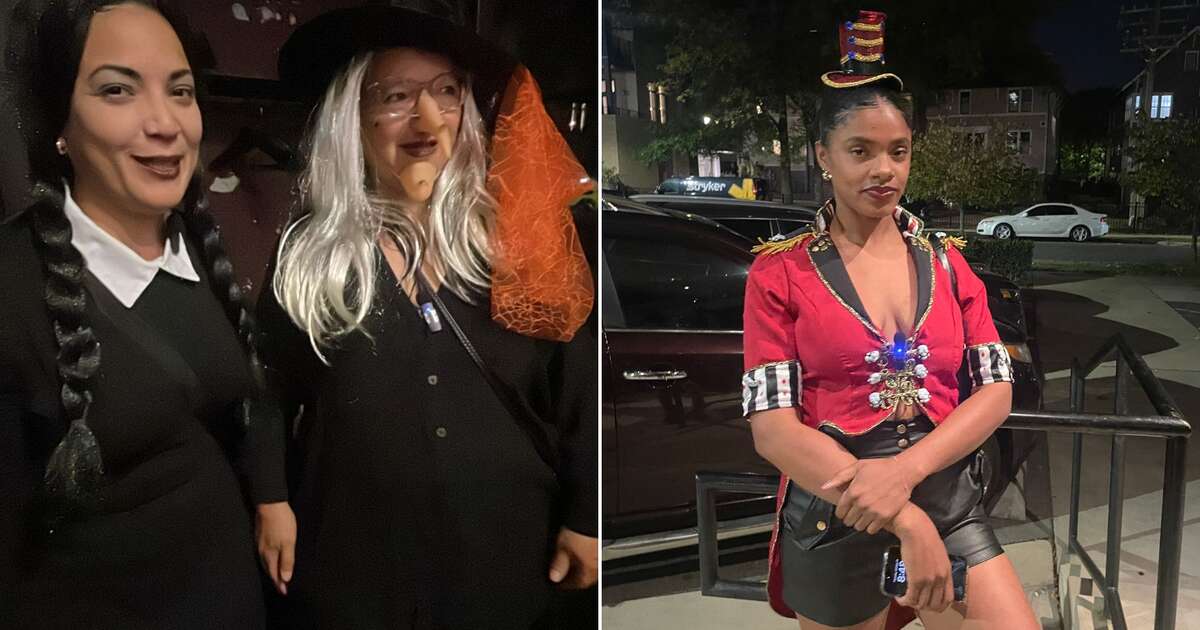 Americanos e imigrantes fazem 'pausa' nas discussões políticas para se divertir em festa de Halloween