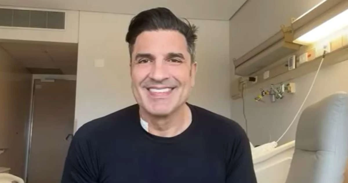 Edu Guedes fala pela primeira vez após retirar de tumor do pâncreas: 'Força para me curar'