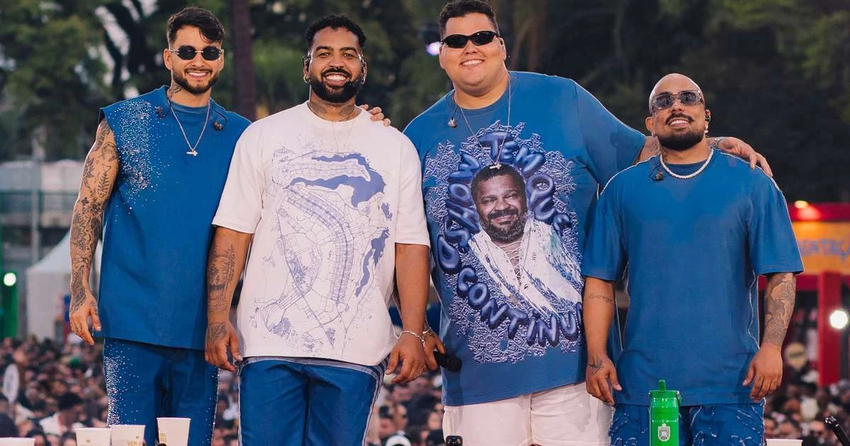 Grupo Menos é Mais vive 'dia histórico' na carreira com novo 'Churrasquinho'