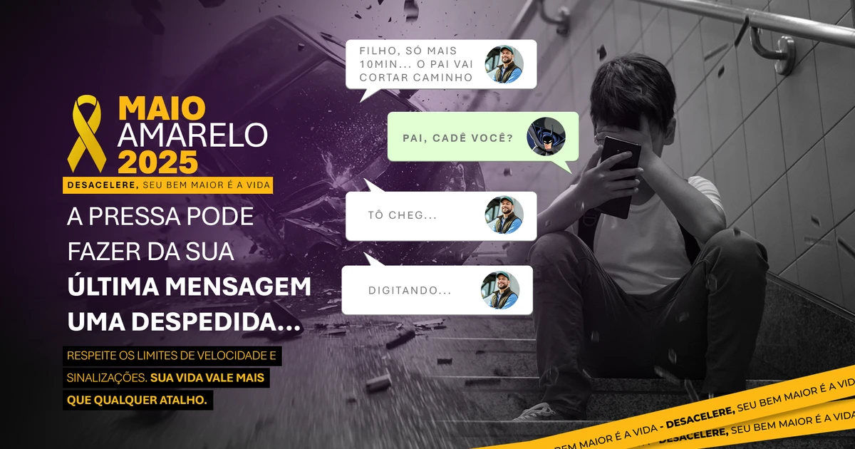 Maio Amarelo mobiliza setor corporativo por segurança viária
